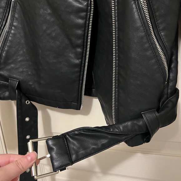 Leather jacket fur lined - Picture 3 of 3